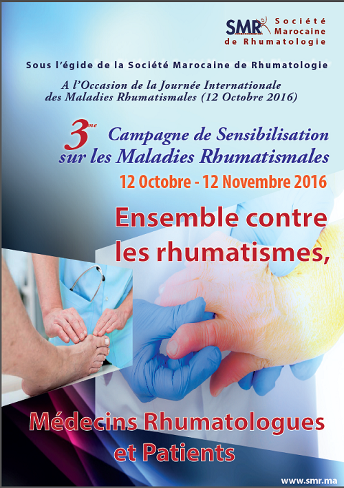 3eme Campagne sensibilisation contre maladies rhumatismales2016