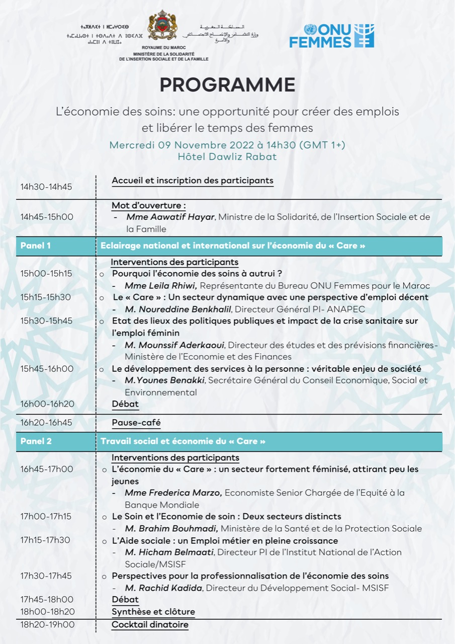 programme EconomieDesSoins 09112022